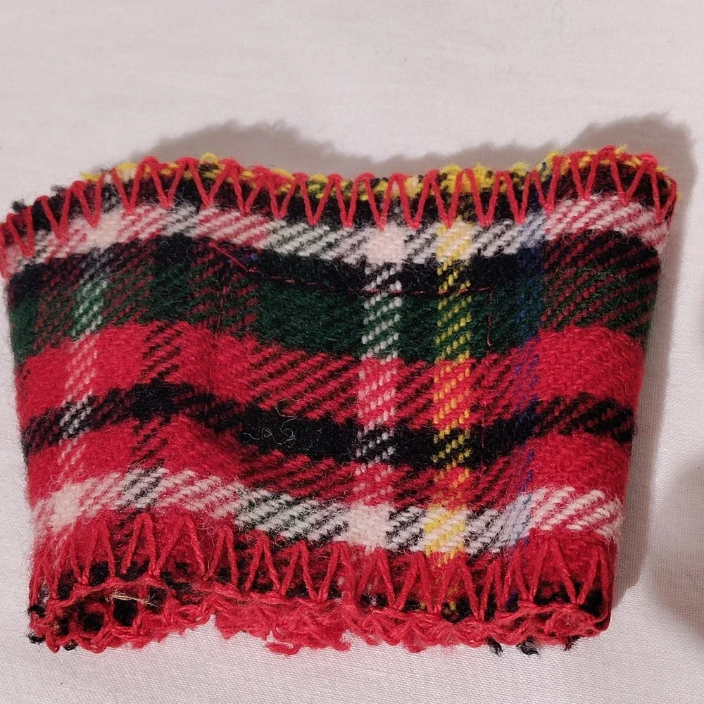 Coffee/pint‎ sleeve, Faribault Woolen Mill Approx 4
